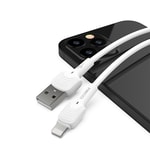 Recci RTC-N26L USB-A to Lightning Hızlı Şarj Özellikli Data ve Şarj Kablosu 1M