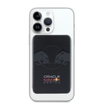 Redbull Orjinal Lisanslı M-safe Şarj Özellikli Dijital LED Göstergeli Çift Boğa Baskılı Powerbank 5000mAh 15W