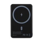 Redbull Orjinal Lisanslı M-safe Şarj Özellikli Dijital LED Göstergeli Çift Boğa Baskılı Powerbank 5000mAh 15W