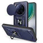 Tecno Camon 40 Premier 5G Kılıf Magnetik Standlı Kamera Korumalı Zore Sürgülü Vega Kapak