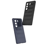 Tecno Camon 40 Pro Kılıf Esnek TPU Oyuklu Arka Yüzey Tasarımlı Zore Etnik Silikon Kapak
