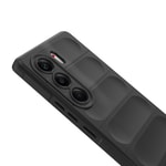 Tecno Camon 40 Pro Kılıf Esnek TPU Oyuklu Arka Yüzey Tasarımlı Zore Etnik Silikon Kapak