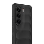 Tecno Camon 40 Pro Kılıf Esnek TPU Oyuklu Arka Yüzey Tasarımlı Zore Etnik Silikon Kapak