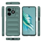 Tecno Spark 20 Kılıf Esnek TPU Oyuklu Arka Yüzey Tasarımlı Zore Etnik Silikon Kapak