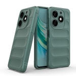 Tecno Spark 20C Kılıf Esnek TPU Oyuklu Arka Yüzey Tasarımlı Zore Etnik Silikon Kapak