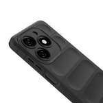 Tecno Spark 20C Kılıf Esnek TPU Oyuklu Arka Yüzey Tasarımlı Zore Etnik Silikon Kapak