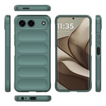 Tecno Spark 40 5G Kılıf Esnek TPU Oyuklu Arka Yüzey Tasarımlı Zore Etnik Silikon Kapak