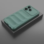Tecno Spark 40 Kılıf Esnek TPU Oyuklu Arka Yüzey Tasarımlı Zore Etnik Silikon Kapak