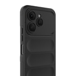 Tecno Spark 40 Kılıf Esnek TPU Oyuklu Arka Yüzey Tasarımlı Zore Etnik Silikon Kapak