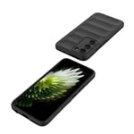 Tecno Spark 40 Pro Kılıf Esnek TPU Oyuklu Arka Yüzey Tasarımlı Zore Etnik Silikon Kapak