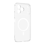 Tecno Spark 50 4G Kamera Korumalı M-Safe Şarj Özellikli Şeffaf Zore London Sert PC Kapak