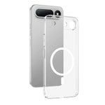 Tecno Spark 50 5G Kamera Korumalı M-Safe Şarj Özellikli Şeffaf Zore London Sert PC Kapak