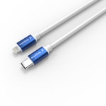 TEQSMA FUSION METAL L27 Lightning - Type-C Kablo 27W 100Cm 20'li Koli
