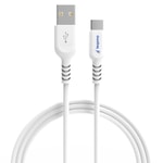TEQSMA PULSE C3 Type-C - USB Kablo 3A 100Cm