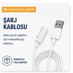 Teqsma S25 UZ Akıllı Çocuk Saati Şarj Kablosu