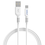 TEQSMA STREAM M1 Micro USB - USB Kablo 2.4A 100Cm 30'lu Koli