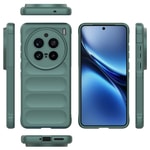 Vivo X200 Pro Kılıf Esnek TPU Oyuklu Arka Yüzey Tasarımlı Zore Etnik Silikon Kapak