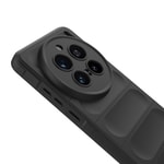 Vivo X200 Pro Kılıf Esnek TPU Oyuklu Arka Yüzey Tasarımlı Zore Etnik Silikon Kapak