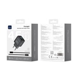 Wiwu CHG500 Voyager Serisi GaN Teknolojili PD/QC TFT Göstergeli Hızlı Şarj Başlığı 45W
