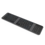 Wiwu FMK-05 iOS Android Windows Uyumlu Katlanabilir Bluetooth Kablosuz Klavye + Masaüstü Telefon Standı