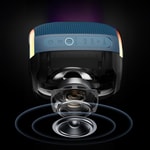 Wiwu H9 RGB Işıklı Askılı TWS Bluetooth Speaker Hoparlör v5.3 10W