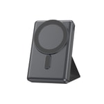Wiwu JC-20 Hızlı Şarj Özellikli Standlı M-safe Wireless Transparan Powerbank 15W 10000mAh