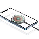 Wiwu M14 Intelligent Wireless Magnetik Şarj Ultra İnce Şeffaf 15W Android iOS Destekli