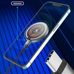Wiwu M17 Magnetik Intelligent Transparan Wireless Şarj Ultra İnce Şeffaf 15W Android iOS Destekli
