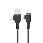 Wiwu Platinum Serisi PT06 4 in 1 Kablo 0.3M