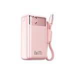 Wiwu T132 Power Plus Serisi Type-C Kablolu PD Powerbank 65W 12000mAh