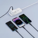 Wiwu Wi-C046E Starlink Serisi 3in1 USB-C to Lightning – Type-C – Micro Şarj ve Data Kablosu 60W 1.2M