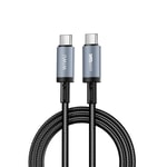 Wiwu Wi-C057 Titanlink Serisi Type-C to Type-C Hızlı Şarj Özellikli PD Data ve Şarj Kablosu 60W 1M