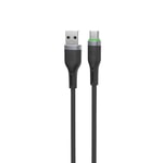 Wiwu Wi-C067 Orginlink Serisi LED Göstergeli USB-A to Type-C Hızlı Şarj Özellikli Data ve Şarj Kablosu 1M