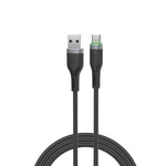 Wiwu Wi-C067 Orginlink Serisi LED Göstergeli USB-A to Type-C Hızlı Şarj Özellikli Data ve Şarj Kablosu 1M