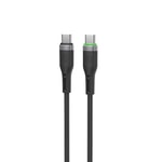 Wiwu Wi-C069 Orginlink Serisi LED Göstergeli Type-C to Type-C Hızlı Şarj Özellikli PD Data ve Şarj Kablosu 60W 1M