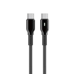 Wiwu Wi-C075 Drualink Serisi Type-C to Type-C PD Hızlı Şarj Kablosu 60W 1M