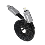 Wiwu Wi-C077 Cyberlink Serisi Type-C to Lightning Hızlı Şarj Özellikli Data ve Şarj Kablosu 27W 1M
