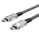 Wiwu Wi-C078 Cyberlink Serisi Type-C to Type-C PD Hızlı Şarj Özellikli Data ve Şarj Kablosu 100W 1M