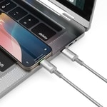 Wiwu Wi-C084 Maglink Serisi LED Göstergeli Type-C to Type-C Hızlı Şarj Özellikli Data ve Şarj Kablosu 100W 1M
