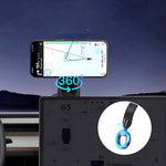 Wiwu Wi-CH053 Mago Serisi Magnetik M-safe Uyumlu Bükülebilen Eğimi ve Düz Zemin Araç Telefon Tutacağı