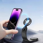 Wiwu Wi-CH053 Mago Serisi Magnetik M-safe Uyumlu Bükülebilen Eğimi ve Düz Zemin Araç Telefon Tutacağı