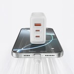Wiwu Wi-G005 Essen Serisi GaN Tech PD Hızlı Şarj Özellikli Şarj Başlığı 65W