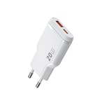 Wiwu Wi-G032 Essen Slim Serisi GaN Tech PD Hızlı Şarj Özellikli Şarj Başlığı 20W