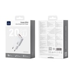 Wiwu Wi-G032 Essen Slim Serisi GaN Tech PD Hızlı Şarj Özellikli Şarj Başlığı 20W