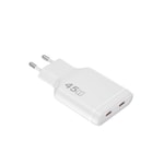 Wiwu Wi-G034 Essen Slim Serisi GaN Tech PD Hızlı Şarj Özellikli Şarj Başlığı 45W
