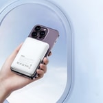 Wiwu Wi-P011 Gentleman Serisi LED Işık Göstergeli Standlı Kablosuz Powerbank 10.000mAh 15W
