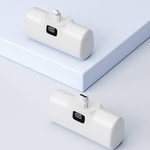Wiwu Wi-P017 Capsule Serisi 2in1 Mini Taşınabilir Standlı Lightning Powerbank 5000mAh