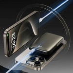 Wiwu Wi-P018 Elite Serisi Led Ekranlı M-safe Powerbank Wireless 15W 10000mAh