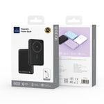 Wiwu Wi-P043 LED Işık Göstergeli Standlı Taşınabilir M-safe Wireless Powerbank 10.000mAh 15W