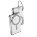 Wiwu Wi-P056 Taşınabilir Wireless Şarj ve PD Hızlı Şarj Özellikli Powerbank 15W 10000mAh